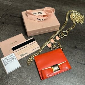 Miu Miu Card Case Wallet